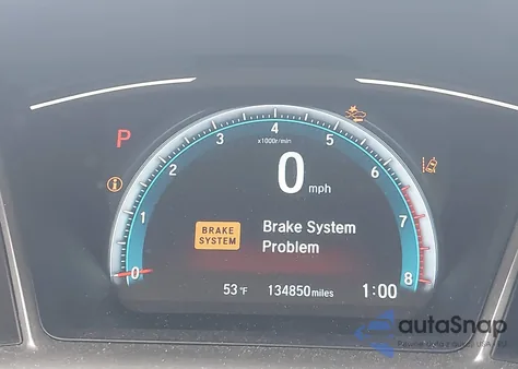 2017 Honda Civic Touring from USA, damaged, VIN 19XFC1F94HE210066